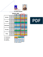 Timetable G10 With Links July 1 Updated 1