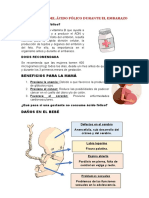 Importancia Del Ácido Fólico Durante El Embarazo