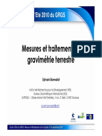 Gravimetrie Terrestre SBonvalot