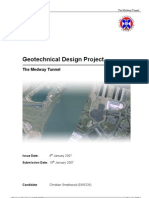 Geotechnical Design Project: The Medway Tunnel