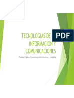 Introduccion A Tecnologias de La Informacion y Comunicaciones