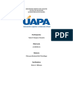 Tarea 4-Etica Del Psicologo-Yamel Vasquez Rosario