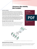 Achieve High-Performance SSL Visibility and Inspection With Fortiadc