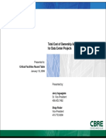 Total Cost of Ownership Analysis For Data Center Projects: Critical Facilities Round Table