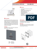 Conventional Zone Module With Sci Eva-Zmu-Sci: Features