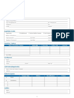 Credit Evaluation Form