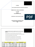 Estudio de Caso. Aplicación de Métodos de Valuación de Inventarios