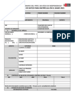 Ficha de Recojo de Datos en Word