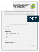 Informe Final de Curso Silvicultura