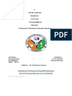 A Project Report Submitted On "Autocad"