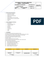 Procedimiento de Chancado