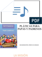 Pláticas Papás y Padrinos