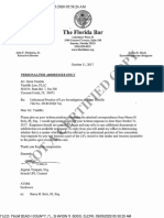 (D.E. 569) Fraudulent UPL Bar Complaint Against Brent Tantillo For The Unlicensed Practice of LawFL Bar Complaint V Tantillo