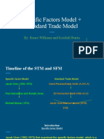 Specific Factors Model + Standard Trade Model