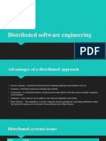 Distributed Software Engineering