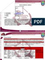 Silabo Matematica y Curriculo Vi Iespp HZ 2021 I I Chavez Olivera