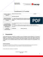 Cuestionario Formativo 3º Unidad