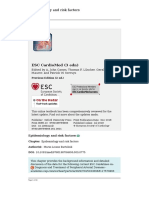 Esc Cardiomed (3 Edn) : Epidemiology and Risk Factors