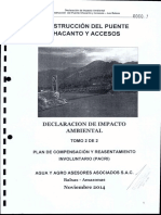 Const Pte Chacanto y Acc-Declaración de Imp Amb-Tomo 2 de 2-Plan de Comp y Reasentamiento I