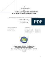 A Project Report On Design of Earthquake