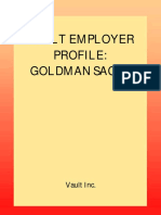 Staff of Vault - VEP - Goldman Sachs 2003 (Vault Employer Profile) - Vault (2003)