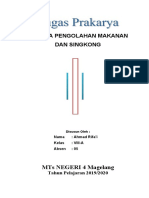 10 Cara Pengolahan Makanan Dan Singkong