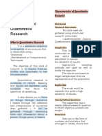 Lesson 1: Introduction To Quantitative Research