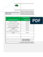 Fsst-011 Cronograma de Ejecución Inspecciones Planeadas