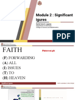 CHM121 - Module 2 - Significant Figures