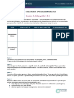 Ficha de Metacognição (Conceitos de Aprendizagem Criativa)