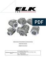 Elk Motor Operating Manual