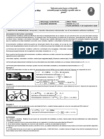 Guía #1 Física Segundo Semestre