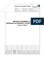 Method Statement For Approval of Layer Thickness - Rev.01