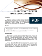 Business Success Through People Development