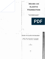 Beams On Elastic Foundation - Hetenyi