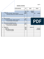 General Journal: Date Account Titles and Explanation PR Debit Credit