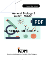 General Biology 2 Quarter 4