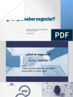 Tema 4 - Por Que Saber Negociar y El Modelo Harvard de Negociación - Sara Guerrero