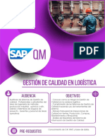 Sap QM Gestion de Calidad en Logistica