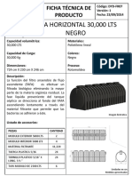 Fafa Horizontal 30.000 Lts 2.4 Negro