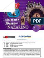 Experiencia de Aprend.-Ed - Religiosa - ,1°