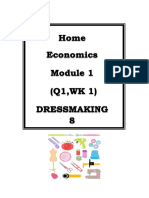 TLE-HE 8 Q1 W1-W2dressmaking