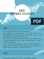 Arts Appreciation