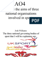 AO4 - National Organisations