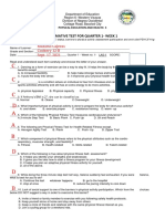 C C C D A A B D D B: Summative Test For Quarter 1-Week 1