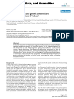 Genetic Determinisim Journal