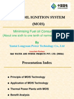 Micro Oil Ignition System (MOIS) : Minimising Fuel Oil Consumption