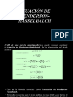 Ecuación de Henderson-Hasselbalch