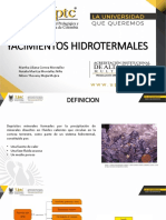 Yacimientos Hidrotermales