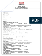 CLASS-8th Chapter-5 Coal and Petroleum: Science